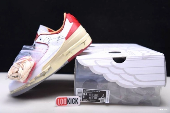 Rep 2 DJ4375-106 SP Retro Jordan Red Low White Off-White 0715